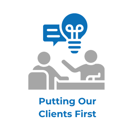 Putting our clients first