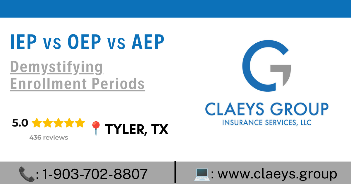 IEP vs OEP vs AEP: Demystifying Medicare Enrollment Periods 1 IEP vs OEP vs AEP: Demystifying Medicare Enrollment Periods 1